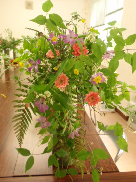 お盆お花屋さん お手伝い開始 花こころ お盆お花屋さん お手伝い開始 花こころ