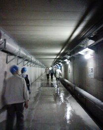 キャンプ下見と徳山ダム堤体内部見学-1_f0197754_0221863.jpg