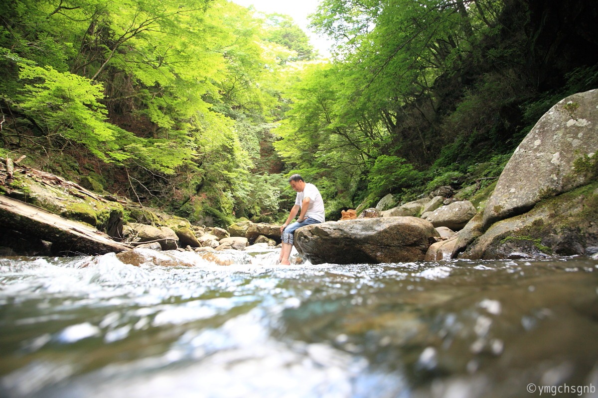 西沢渓谷で水遊び_f0157812_795885.jpg