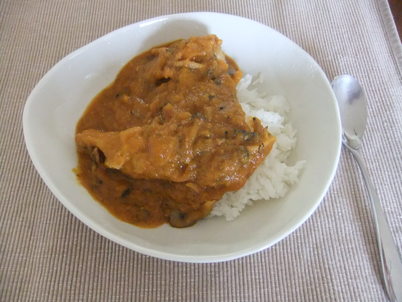 料理３年はまだまだ、負けたカレー_d0114482_22481255.jpg