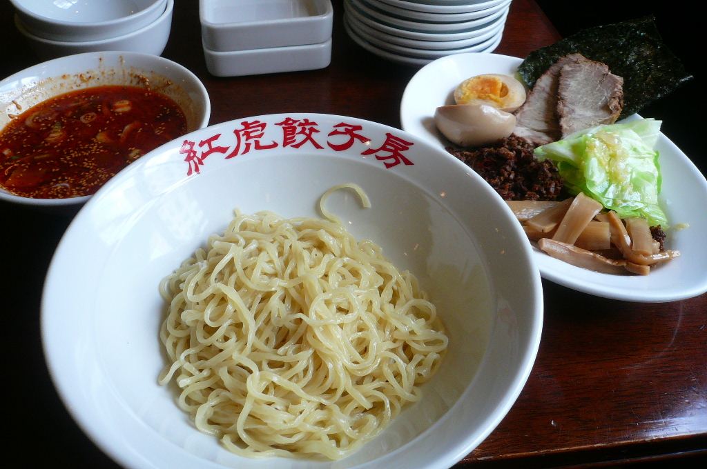 紅虎餃子房の特上つけ麺_e0005253_19451743.jpg