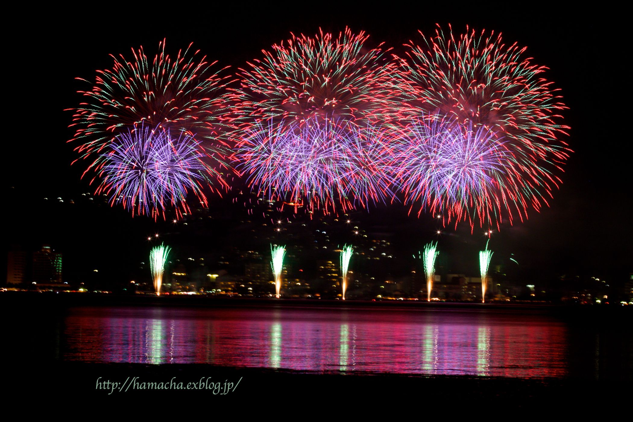 Lake SUWA Fireworks Display #2_c0158775_18585790.jpg