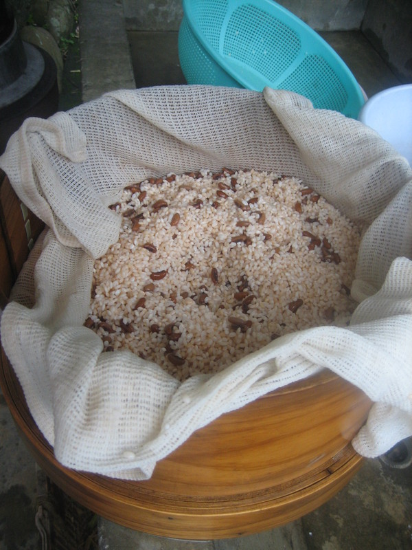 お釜でのお赤飯のふかし方 まっとまっと 季節を感じる毎日