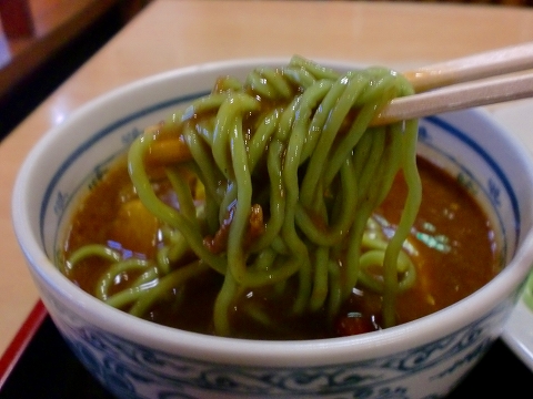 カレーつけ麺　＠さら科　三条警察前_a0114853_6591147.jpg