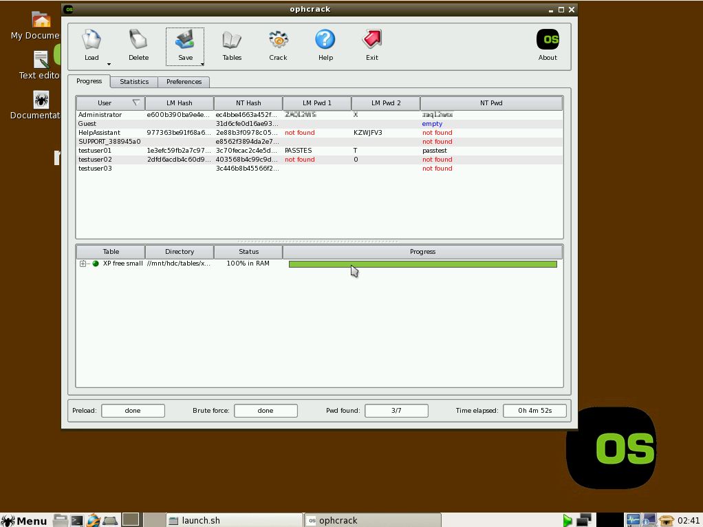 Windowsパスワード解析ツールophcrackを試してみた Old 3流プログラマのメモ書き Windowsパスワード解析ツールophcrackを試してみた Old 3流プログラマのメモ書き