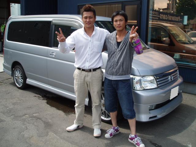 エスティマ アエラス・ご成約ありがとうございます!!(伏古店)_c0161601_20445346.jpg