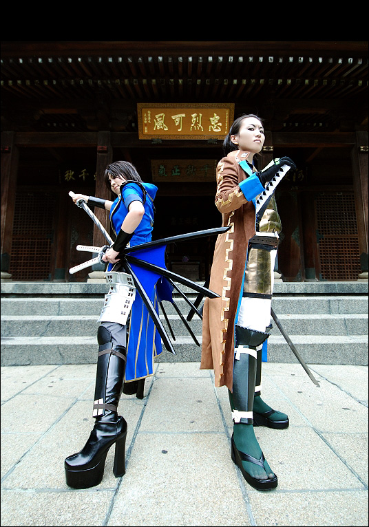 戰國basara 蒼龍黑龍 陰陽合圖