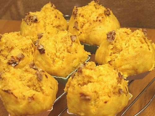 ☆レシピ・カボチャのふかふか蒸しケーキ☆_c0092953_22203820.jpg