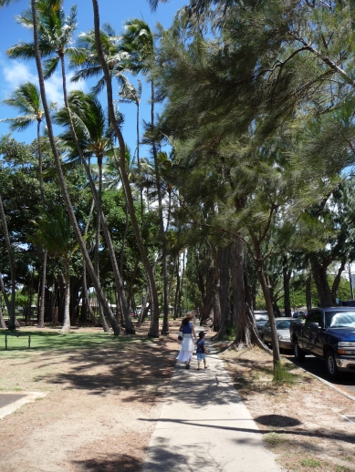 Hawaii ２日目　～Hau Tree Lanai のエッグベネディクト～_c0167798_6584272.jpg