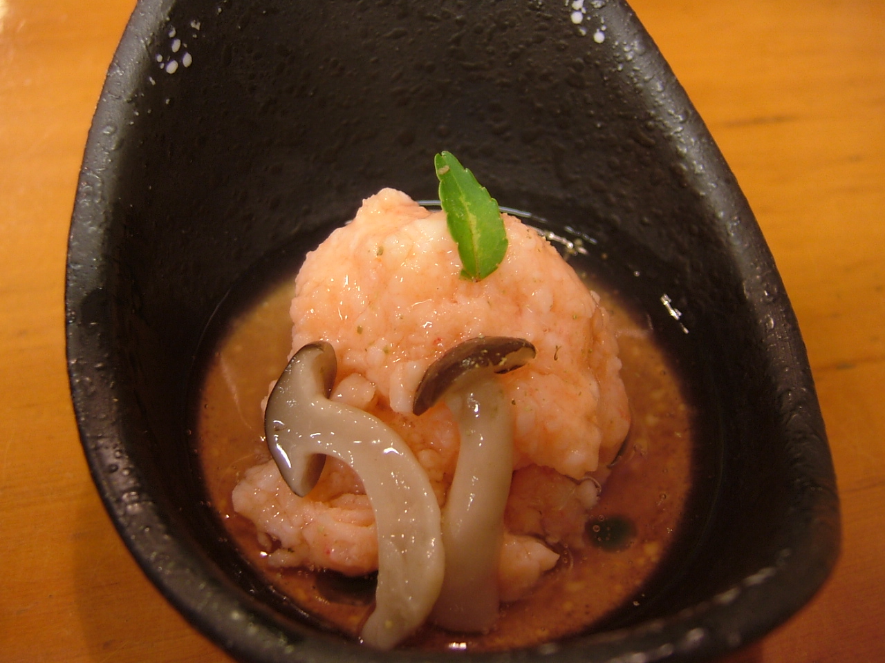甘海老団子のあんかけ！_c0110051_17203230.jpg