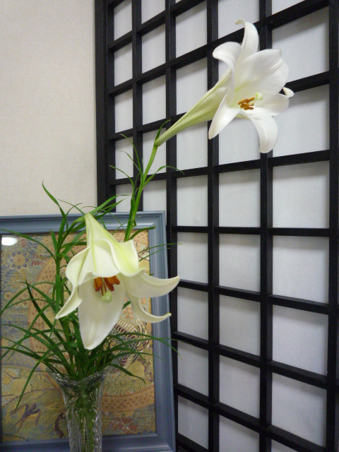 手織りの帯のふるさと美山町・想い出の白百合。_f0181251_16232311.jpg