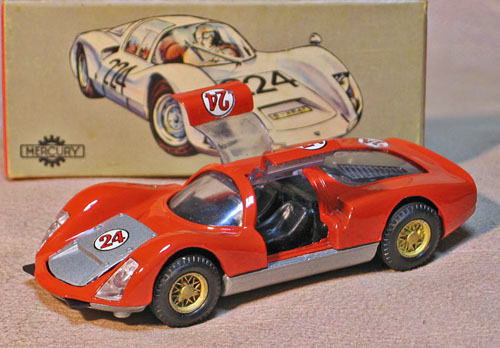 [ my Miniature Car Collection: No.61: Mercury\'s Racing PORSCHE : 906 & 908/03. ]_c0019483_21351015.jpg