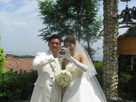 HAPPY WEDING・・・(^。^)y-.。o○_f0153383_11351690.jpg