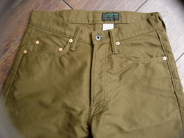 NEW : CORONA [WO2] 5 POCKET 2010 F/W _a0132147_210542.jpg