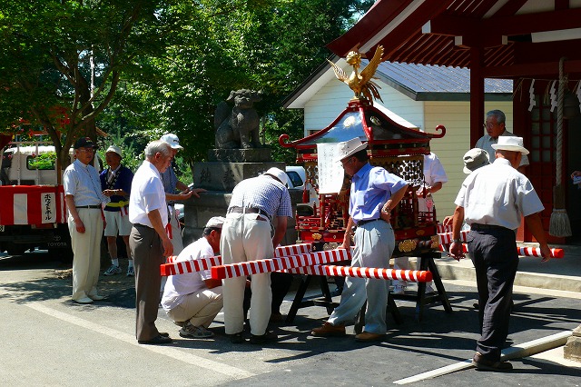 鎮守の神様のお祭りだ！！子供御神輿渡御_f0000866_7435330.jpg