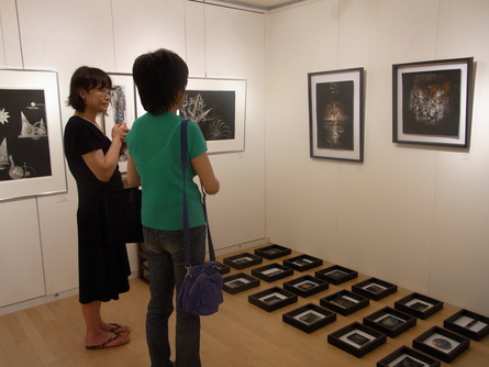 【８月21日】小林くみこ銅版画展、２日目_f0040342_2118247.jpg