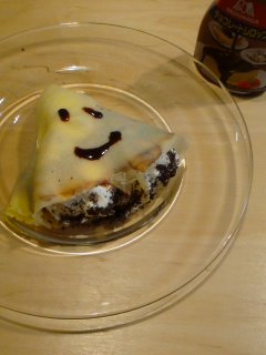 本日より通常営業!・・・オレオ&チョコバナナクレープ。_f0177295_11523864.jpg