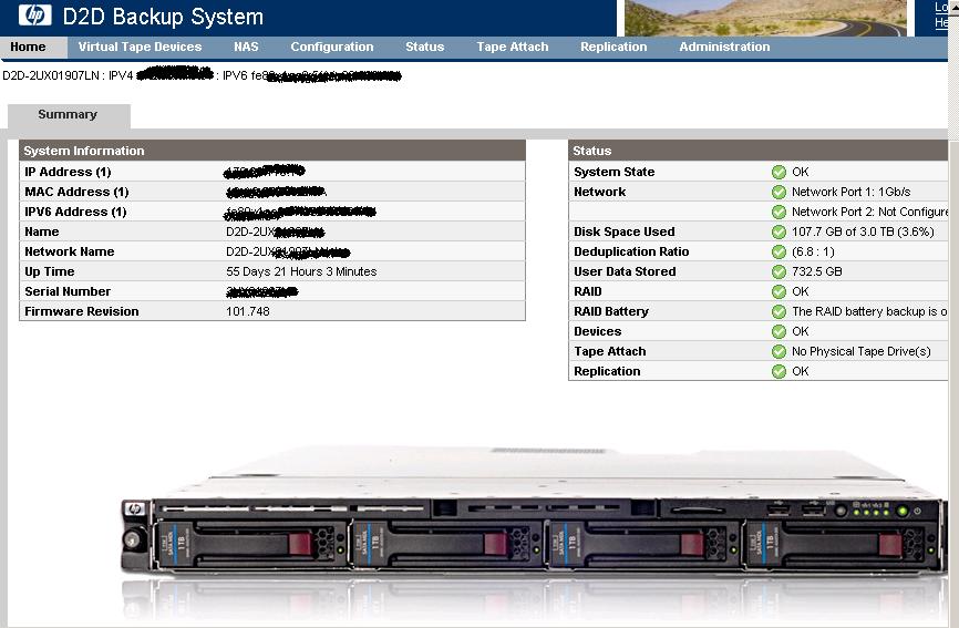 HP D2D バックアップシステムと NetVault_a0056607_13433221.jpg