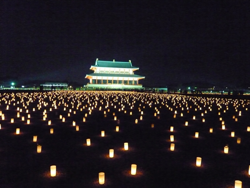 平城遷都1300年祭 平城宮跡夏季フェア　光と灯りのフェア　/2_b0019820_20405377.jpg