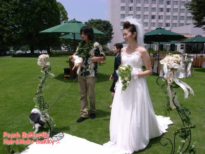 ワンちゃんとガーデンWEDDING_c0043737_16375517.jpg