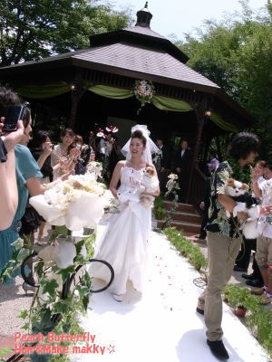 ワンちゃんとガーデンWEDDING_c0043737_18462991.jpg