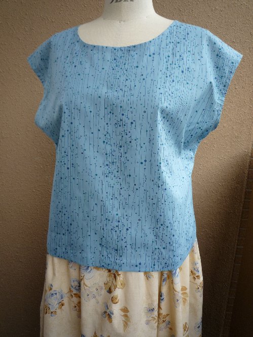 手縫い服·フレンチ袖ブラウスの縫い方 : 暮らし♪英語♪楽しみ