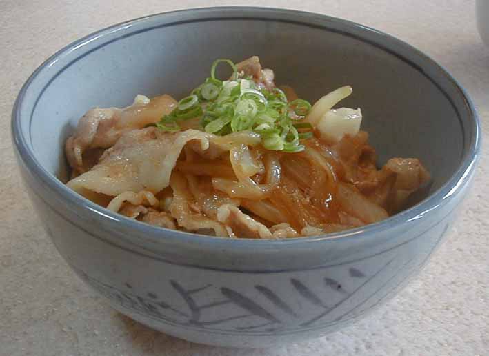 豚一味丼＆酸辣湯_e0126576_9151825.jpg