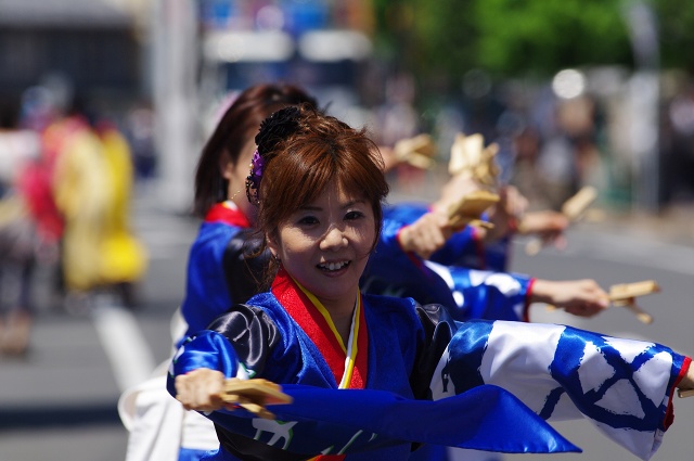 銭形よさこい　上市　華舞～鬼蜂～編_c0135381_21395045.jpg