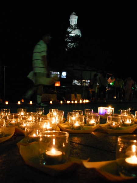 第十四回 ろうそく祭り 高崎観音山 万灯会_c0177814_14544240.jpg