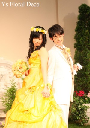 黄色の花冠&リストレット_b0113510_1112373.jpg