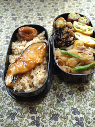 きょうのおべんと 銀だらのお煮つけ弁当 おもてなし日和