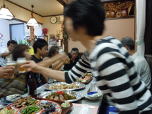 越前里地里山チャレンジ隊2010の反省会_e0061225_9531031.jpg