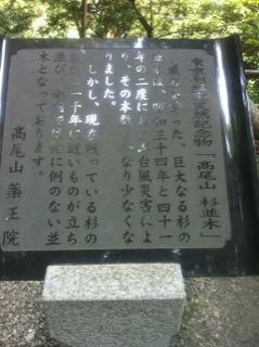 北斗の件 ~パワースポット 高尾山編~_f0236990_1563722.jpg