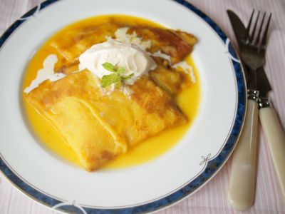 クレープシュゼット Tokyo Smile Food