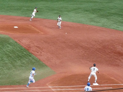東都大学野球新人戦 決勝戦 青学大対東洋大_b0166128_15381343.jpg
