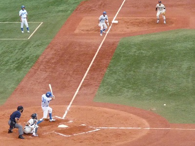 東都大学野球新人戦 決勝戦 青学大対東洋大_b0166128_15422280.jpg