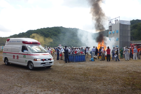 平成２２年度姫路市総合防災訓練・国民保護訓練_c0149152_1540592.jpg