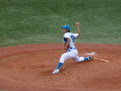 東都大学野球新人戦 決勝戦 青学大対東洋大_b0166128_11274383.jpg
