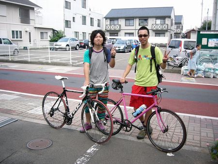 トーキョーバイク クラシック、スポーツお買い上げ 。 仙台空港へGO!_e0140354_9585072.jpg