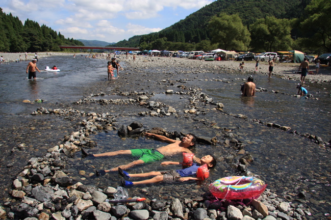 川遊び　〜朽木キャンプ場〜_c0151875_21455329.jpg