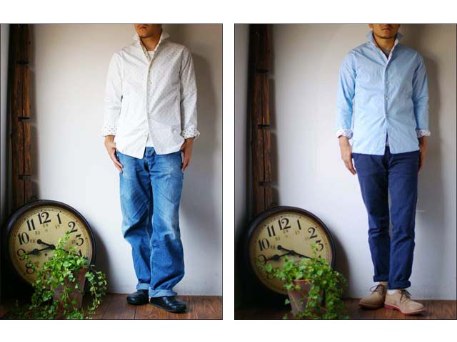 EEL [イール] ビートルシャツ [dot shirts] MEN\'S　[EAW-10413A]  _f0051306_06943.jpg