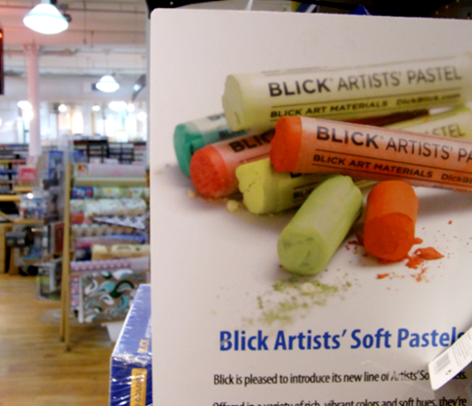 100周年を迎えた老舗アート・サプライ店、Blick Art Materials (NY店)_b0007805_12464060.jpg