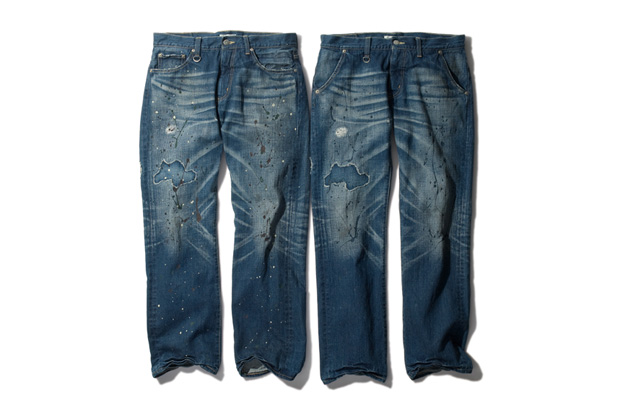 SOPHNET. 2010 Fall/Winter X-146 DAMAGED 5 Pocket Pants _a0118453_1223570.jpg