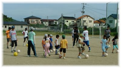 第５回　親子で楽しむサッカー教室_c0218303_16333561.jpg