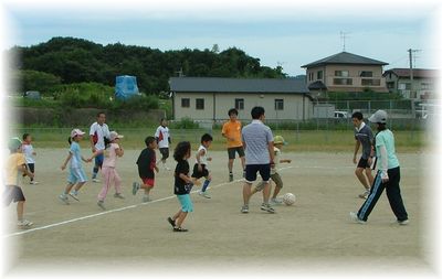 第５回　親子で楽しむサッカー教室_c0218303_16382952.jpg