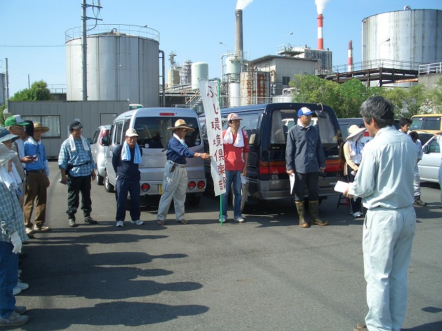 「彼岸花ウォーク」に向けた「滝川の土手普請」_f0141310_23295430.jpg