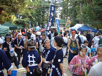 どんとロード八幡雀踊り2010_b0074601_22551628.jpg