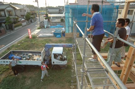 上棟おめでとうございます。_a0059217_15171964.jpg