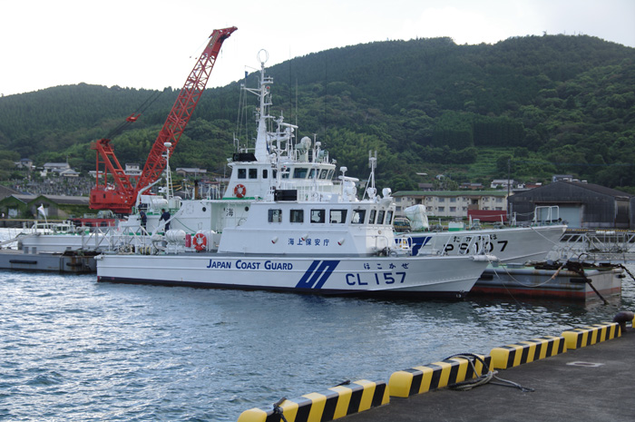 8月28日日向市細島港PS-107｢たかちほ｣＆CL-157｢ほこかぜ｣ : ASA