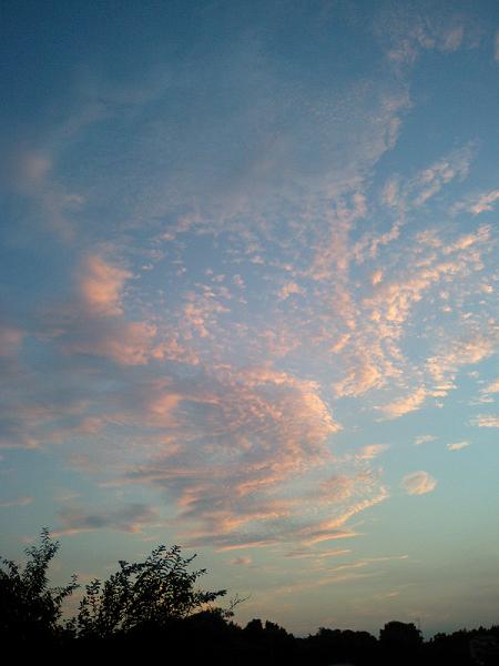 夕空に、漸く秋の気配　＃１_f0155808_813218.jpg